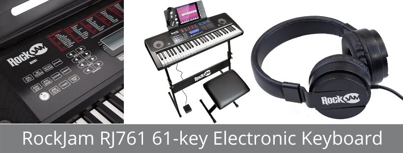 RockJam RJ761 61-key Electronic Keyboard