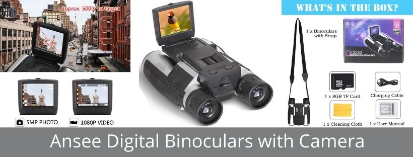 Ansee Digital Binoculars with Camera