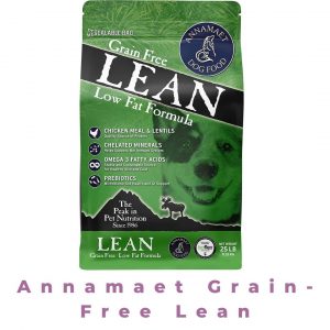 1. Annamaet Grain-Free Lean