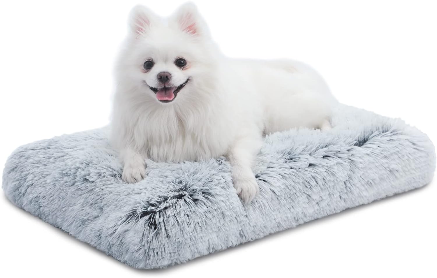 CHAMPETS Washable Dog Bed for Crate, Grey, 29X21,Large Dog Bed Washable for Small,Medium,Large,Extra Large Dog, Waterproof Dog Beds for Large Dogs with Washable Cover,Crate Pet Bed for Medium Dogs