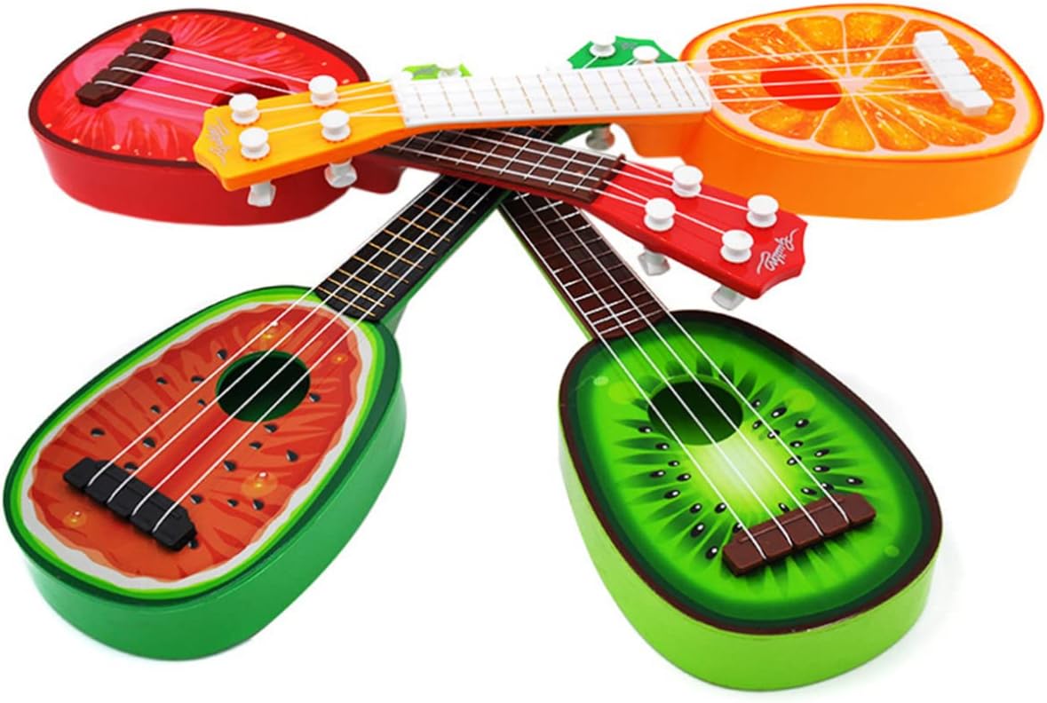 VICASKY 2 Pieces Ukulele Baby Guitar Toys Girl Toys Infant Toys for Girls Boy Direct Shipping Musical Instrument